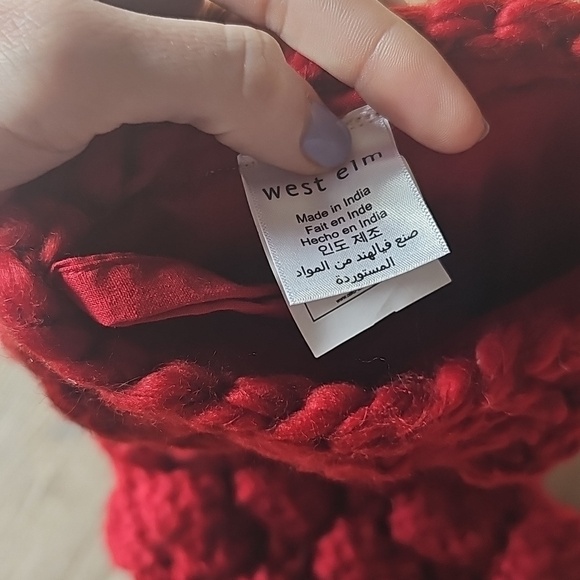 West Elm Chunky Knit Stocking - Picture 2 of 4